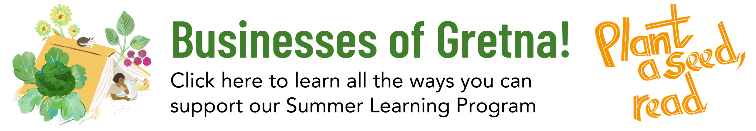 Business' link to learn more about donating to the Summer Learning Program.