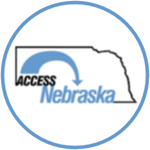 Access Nebraska logo.